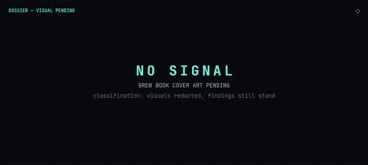 Brew Book cover art placeholder — coming soon